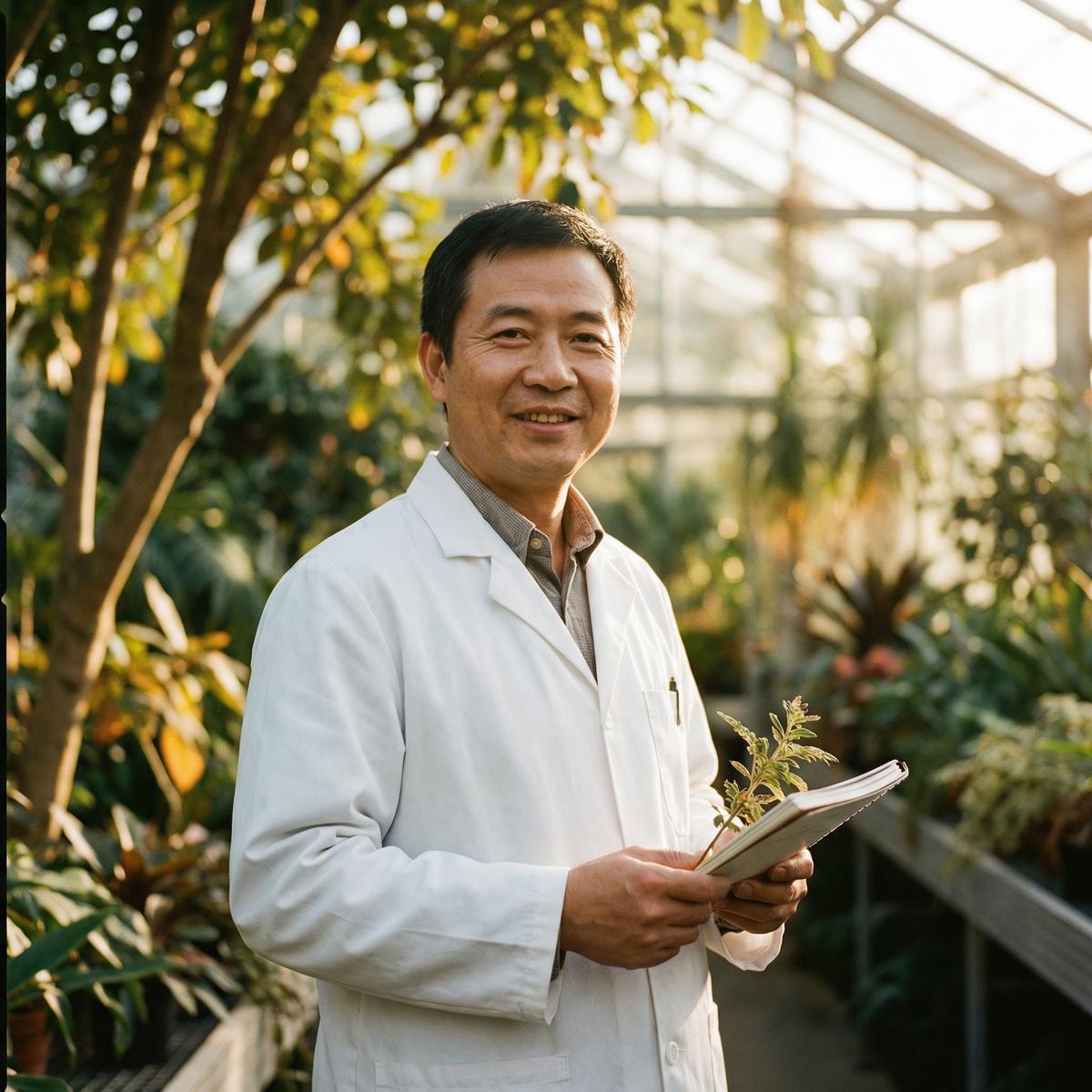 四虎视频植物学顾问张明远
